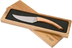 Laguiole En Aubrac Le Buron Cuchillo De Queso De Madera De Enebro, KMF99GEI
