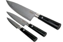 Böker Damast Black Juego De Cuchillos 3-unidades, 130420SET -Chef Tienda BO130420SET 03 boker bo130420set 03