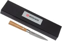 Böker Damast Olive 10 Cm Cuchillo Puntilla, 130430DAM -Chef Tienda BO130430DAM 06 boker damast olive bo130430dam 06
