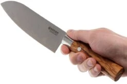 Böker Damast Olive 17,2 Cm Santoku, 130437DAM -Chef Tienda BO130437DAM 05 boker damast olive bo130437dam 05