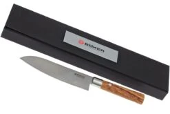 Böker Damast Olive 17,2 Cm Santoku, 130437DAM -Chef Tienda BO130437DAM 06 boker damast olive bo130437dam 06