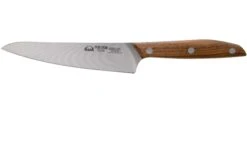 Due Cigni 1896, 2C1004NO Cuchillo Universal 14 Cm, Madera De Nogal