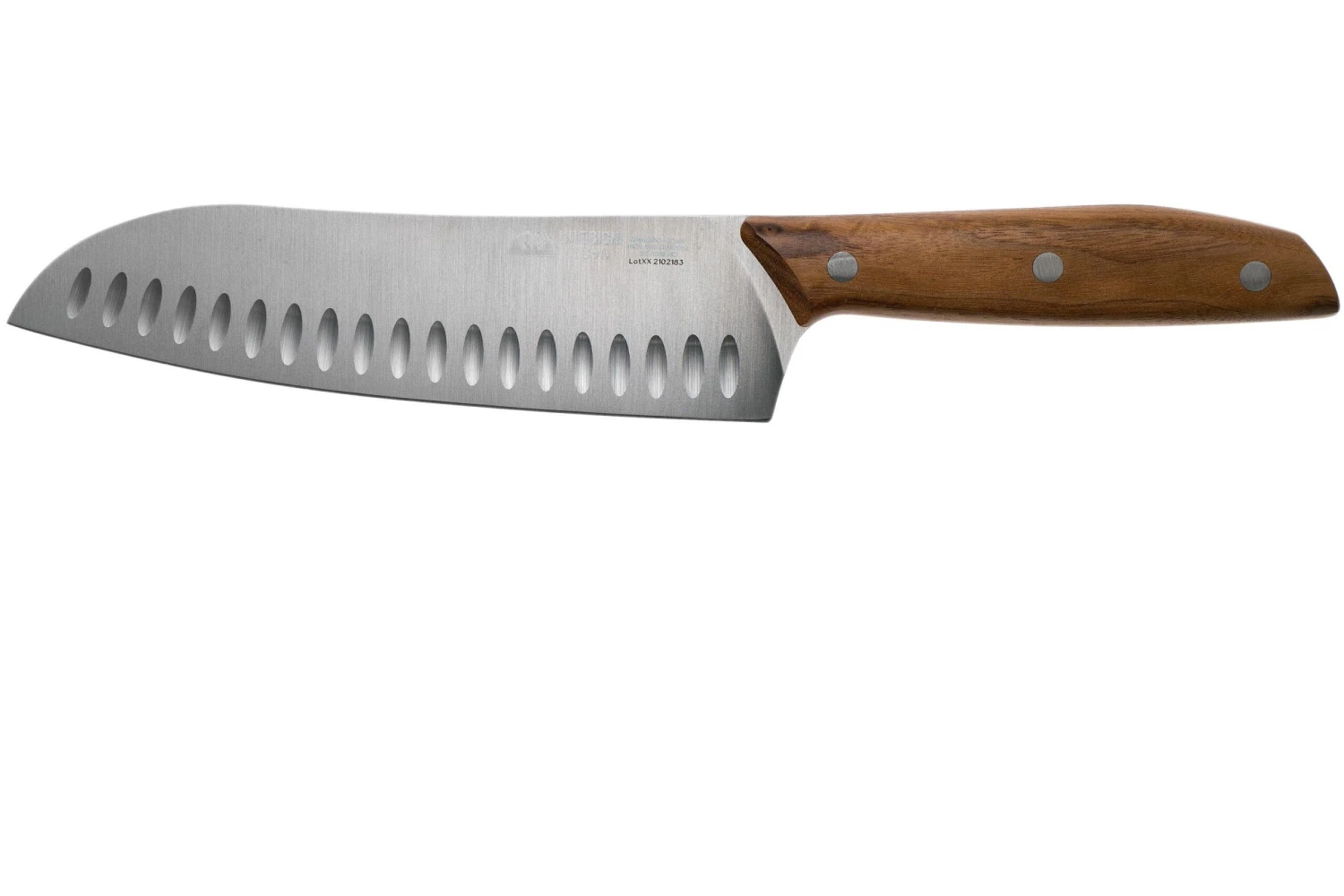 Due Cigni 1896, 2C1005NO Santoku 18 Cm, Madera De Nogal 1 Due Cigni 1896, 2C1005NO Santoku 18 Cm, Madera De Nogal