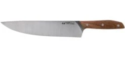 Due Cigni 1896, 2C1010NO Cuchillo De Chef 25 Cm, Madera De Nogal