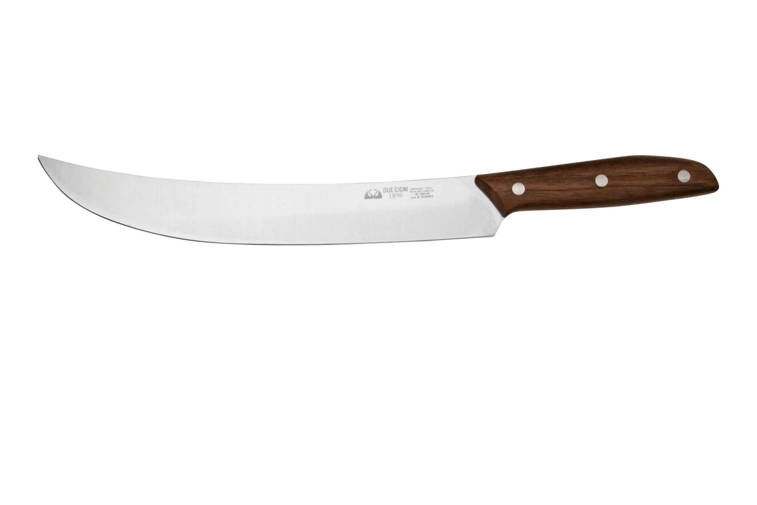 Due Cigni Cookout 1896, 2C1024NO Cuchillo De Carnicero Madera De Nogal 27 Cm 1 Due Cigni Cookout 1896, 2C1024NO Cuchillo De Carnicero Madera De Nogal 27 Cm