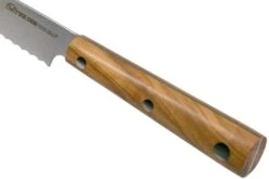 Due Cigni Hakucho Pankiri/ Cuchillo Para Pan 21 Cm, Madera De Olivo -Chef Tienda DG2C510OL 06 due cigni
