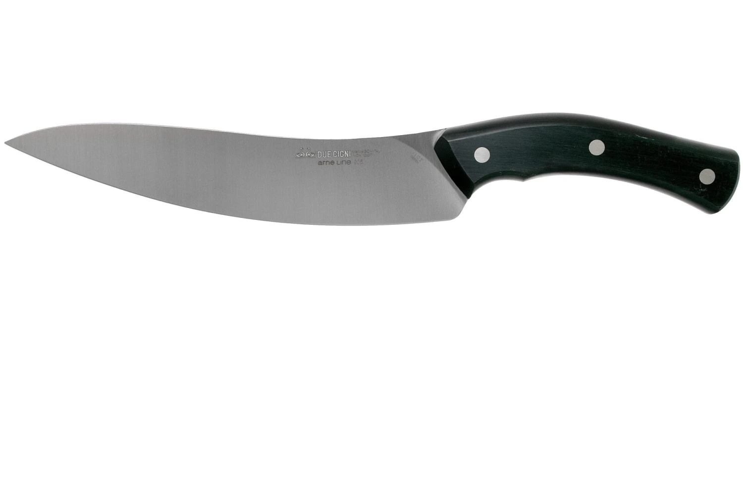 Due Cigni Arne Line Cuchillo Para Trinchar 20 Cm, Negro 1 Due Cigni Arne Line Cuchillo Para Trinchar 20 Cm, Negro