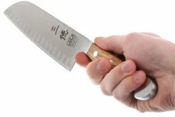 Güde Alpha Olive Santoku Con Borde Granton, X546/18 -Chef Tienda GUX546 18 05 gude alpha olive gux546 18 05