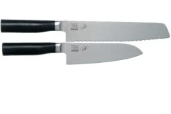 Kai Tim Malzer Kamagata Monster Set TMK-SB22, Juego De Cuchillos De 2 Piezas Santoku Y Cuchillo De Pan + Libro De Cocina -Chef Tienda KATMK SB22 03 kai shun