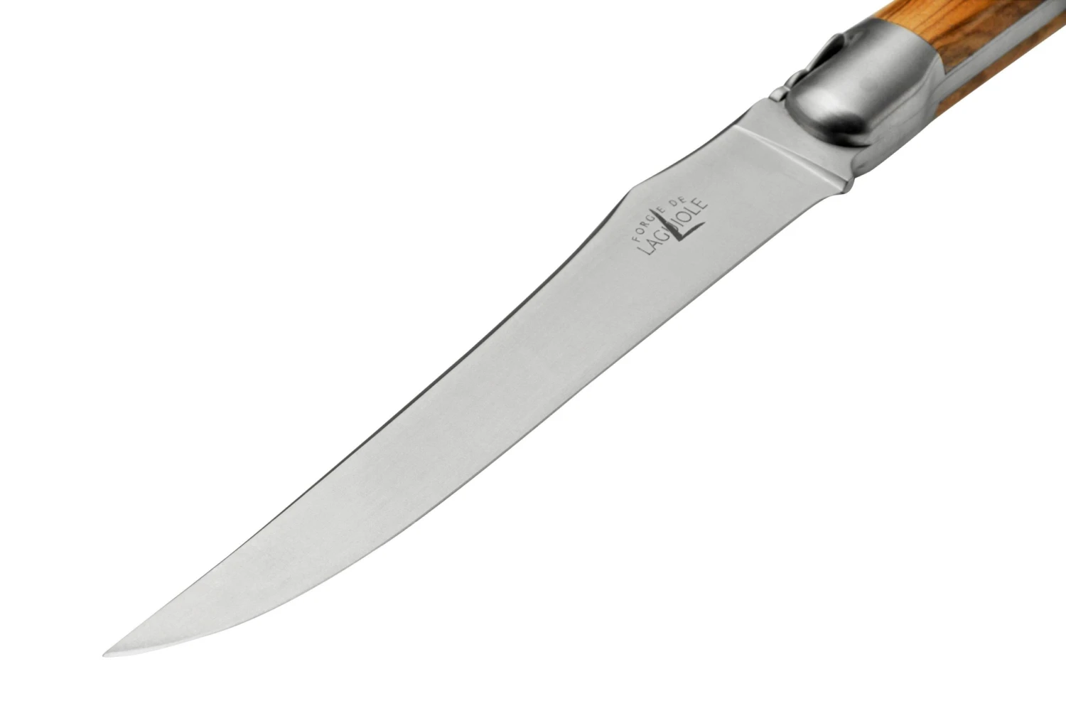 Forge De Laguiole Carving Set Olivewood, 1217INOLF17, Juego De Trinchar De Madera De Olivo 3 Forge De Laguiole Carving Set Olivewood, 1217INOLF17, Juego De Trinchar De Madera De Olivo - Image 3