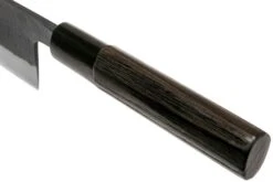 Munetoshi Nashiji Black Ko-Bunka Cuchillo De Chef 13.5 Cm -Chef Tienda MINB003 05 munetoshi