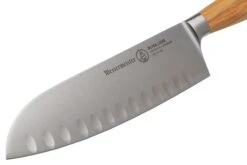 Messermeister Oliva Luxe LX610-16K Santoku Con Hoyuelos, 16 Cm -Chef Tienda MRLX610 16K 03 messermeister