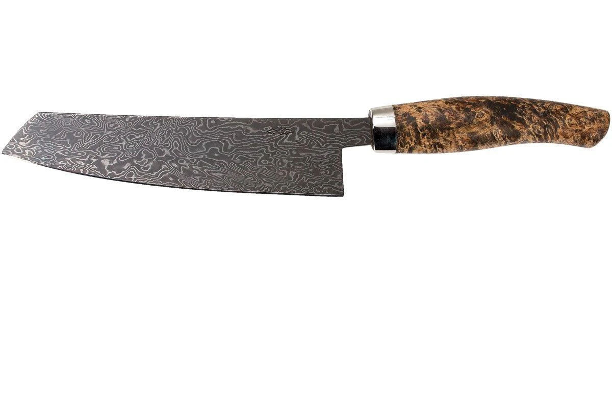 Nesmuk EXCLUSIVE C90 Cuchillo De Chef 18 Cm, Karelian Birch Burl, EDC90BM180 1 Nesmuk EXCLUSIVE C90 Cuchillo De Chef 18 Cm, Karelian Birch Burl, EDC90BM180