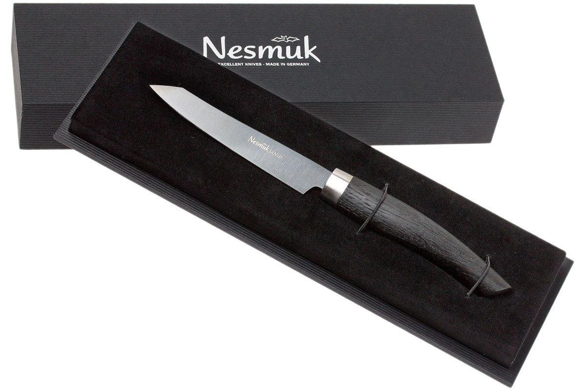 Nesmuk JANUS Cuchillo Puntilla 9,6 Cm, Bog Oak, J5M902013 7 Nesmuk JANUS Cuchillo Puntilla 9,6 Cm, Bog Oak, J5M902013 - Image 7