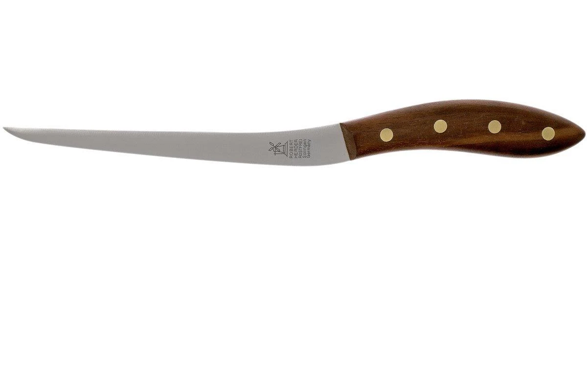 Robert Herder Edwin Vinke's Special Cuchillo Para Filetear Flexible 17 Cm Madera De Nogal 1 Robert Herder Edwin Vinke's Special Cuchillo Para Filetear Flexible 17 Cm Madera De Nogal