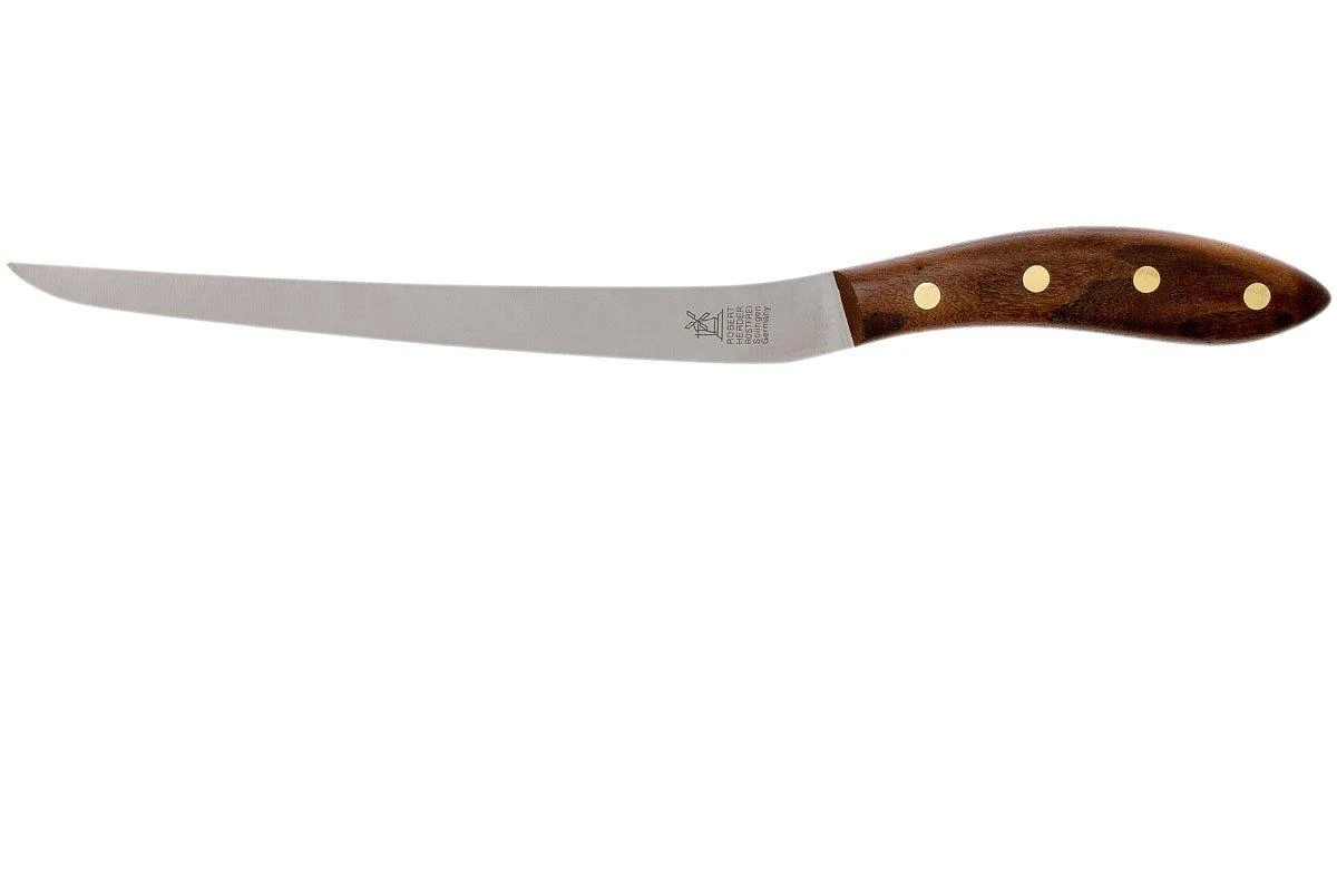 Robert Herder Edwin Vinke's Special Stug Cuchillo Para Fileteartear 21 Cm Madera De Nogal 1 Robert Herder Edwin Vinke's Special Stug Cuchillo Para Fileteartear 21 Cm Madera De Nogal