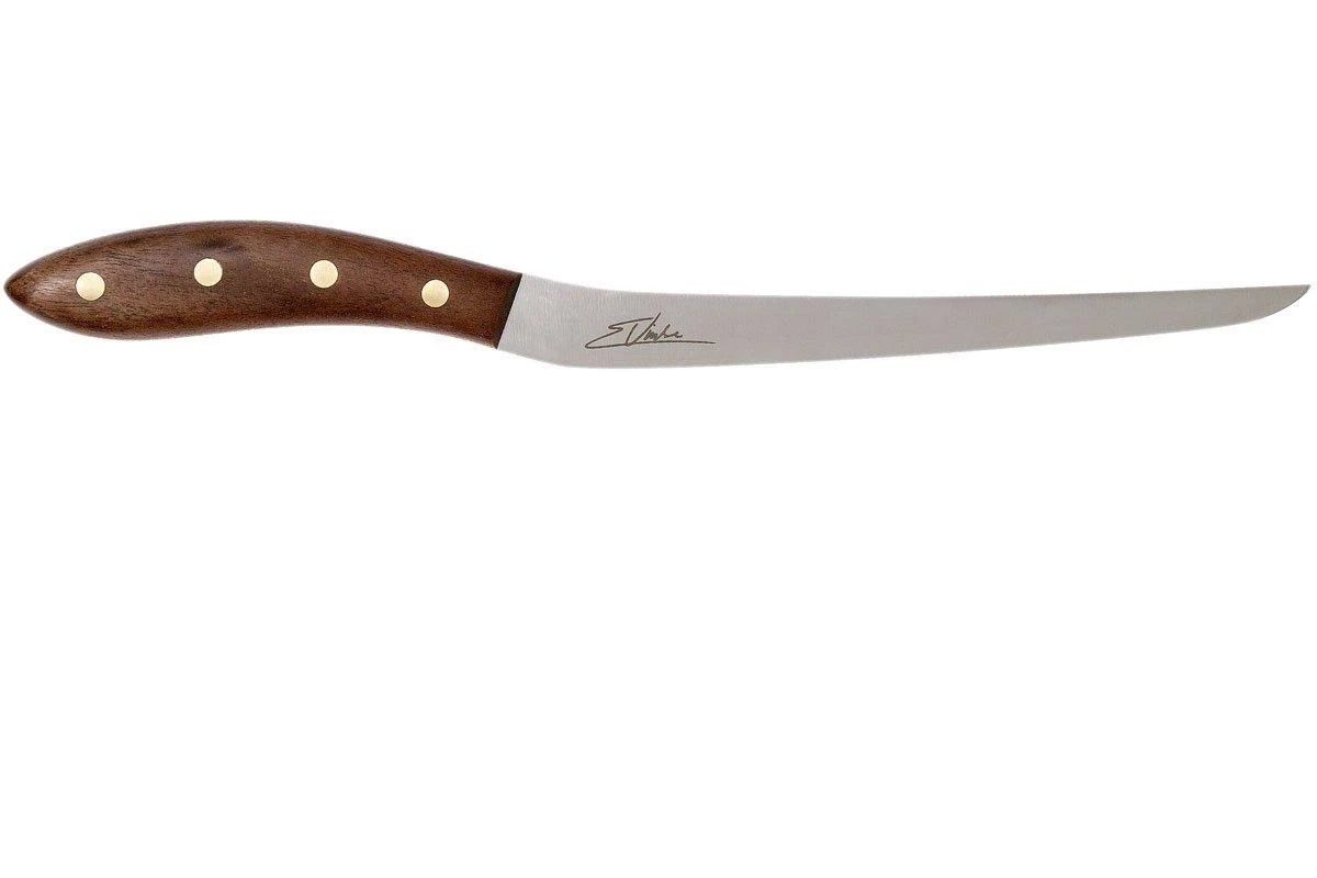Robert Herder Edwin Vinke's Special Stug Cuchillo Para Fileteartear 21 Cm Madera De Nogal 2 Robert Herder Edwin Vinke's Special Stug Cuchillo Para Fileteartear 21 Cm Madera De Nogal - Image 2