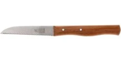 Robert Herder Cuchillo De Verduras Dentado, Madera De Haya, Acero Inoxidable