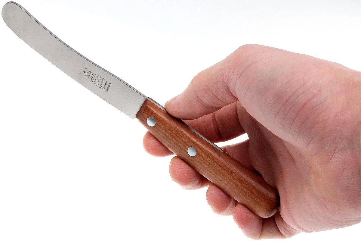 Robert Herder Cuchillo De Desayuno Pequeño Buckels Acero Inoxidable, Madera De Cerezo 6 Robert Herder Cuchillo De Desayuno Pequeño Buckels Acero Inoxidable, Madera De Cerezo - Image 6