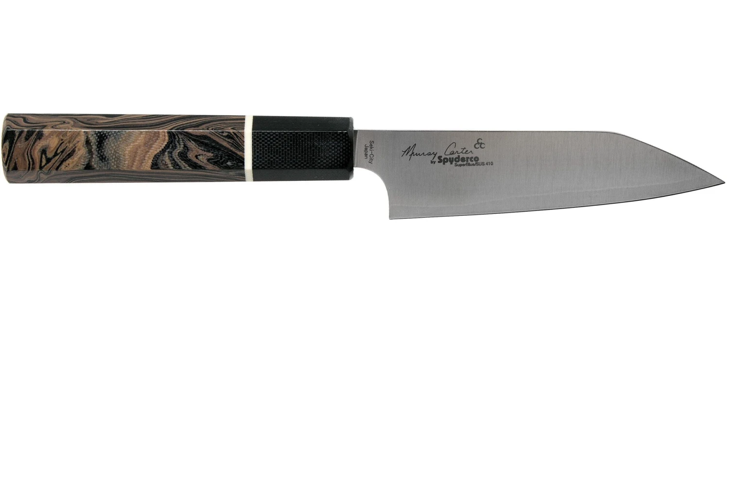 Spyderco Itamae Petty Murray Carter Collection, K15GPBNBK 2 Spyderco Itamae Petty Murray Carter Collection, K15GPBNBK - Image 2