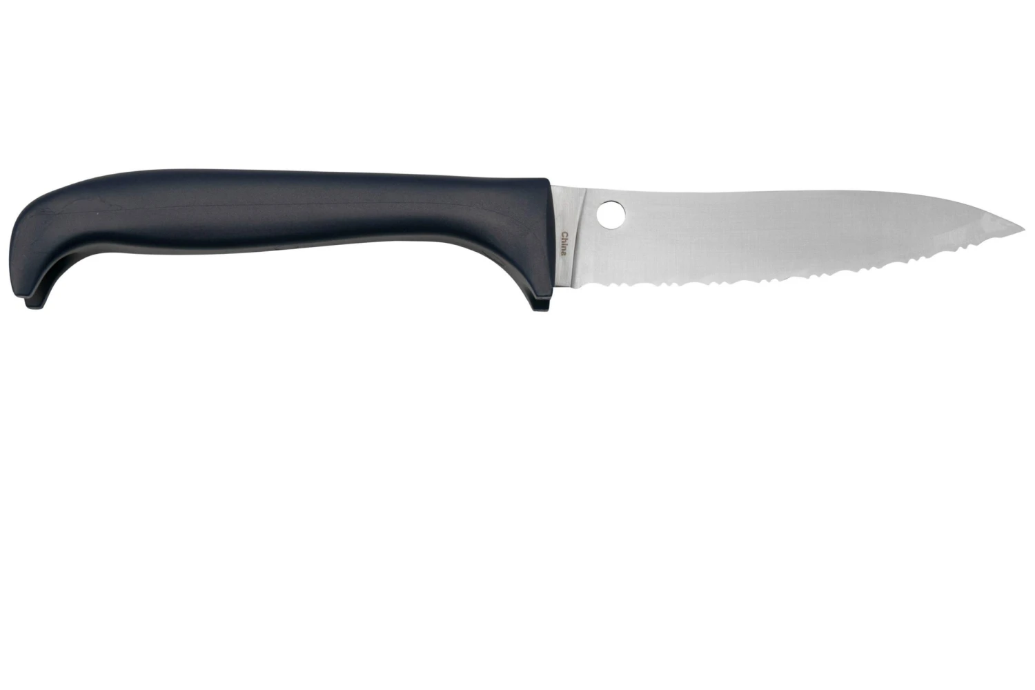 Spyderco Counter Critter K21SPR, Púrpura, Navaja Multiusos Dentada 2 Spyderco Counter Critter K21SPR, Púrpura, Navaja Multiusos Dentada - Image 2