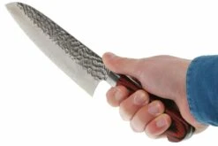 Sakai Takayuki 33-Layer Damascus Cuchillo Santoku, 18 Cm 10 Sakai Takayuki 33-Layer Damascus Cuchillo Santoku, 18 Cm -Chef Tienda TA07392 05 sakai takayuki santoku ta07392 d5