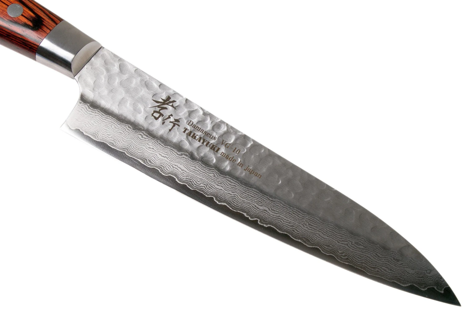 Sakai Takayuki 33-Layer Damascus Cuchillo De Chef 18 Cm, Caoba 3 Sakai Takayuki 33-Layer Damascus Cuchillo De Chef 18 Cm, Caoba - Image 3