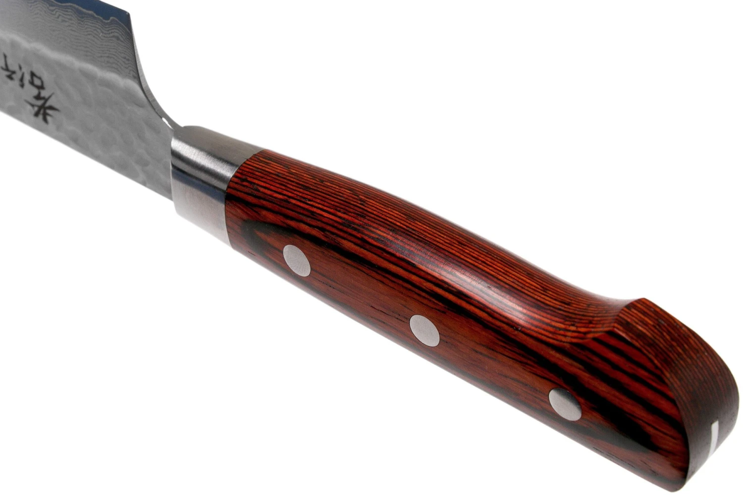 Sakai Takayuki 33-Layer Damascus Cuchillo De Chef 18 Cm, Caoba 4 Sakai Takayuki 33-Layer Damascus Cuchillo De Chef 18 Cm, Caoba - Image 4