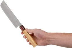 Sakai Takayuki Nakiri 33-Capas Damascus Hammered WA 16 Cm -Chef Tienda TA07473 06 sakai takayuki