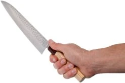 Sakai Takayuki Cuchillo Cocinero 33-Capas Damascus Hammered WA 24 Cm -Chef Tienda TA07476 06 sakai takayuki