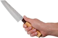 Sakai Takayuki Bunka 33-Capas Damascus Hammered WA 20 Cm -Chef Tienda TA07480 06 sakai takayuki