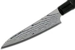 Tojiro Shippu Black Damascus Cuchillo Universal 13 Cm, FD-1592 -Chef Tienda TJFD 1592 03 tojiro sippu black