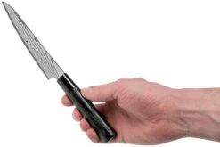 Tojiro Shippu Black Damascus Cuchillo Universal 13 Cm, FD-1592 -Chef Tienda TJFD 1592 06 tojiro sippu black