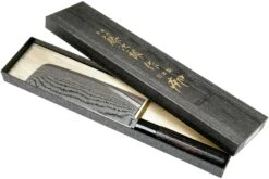 Tojiro Shippu Black Damasco Nakiri 16 Cm, FD-1598 -Chef Tienda TJFD 1598 08 tojiro sippu black