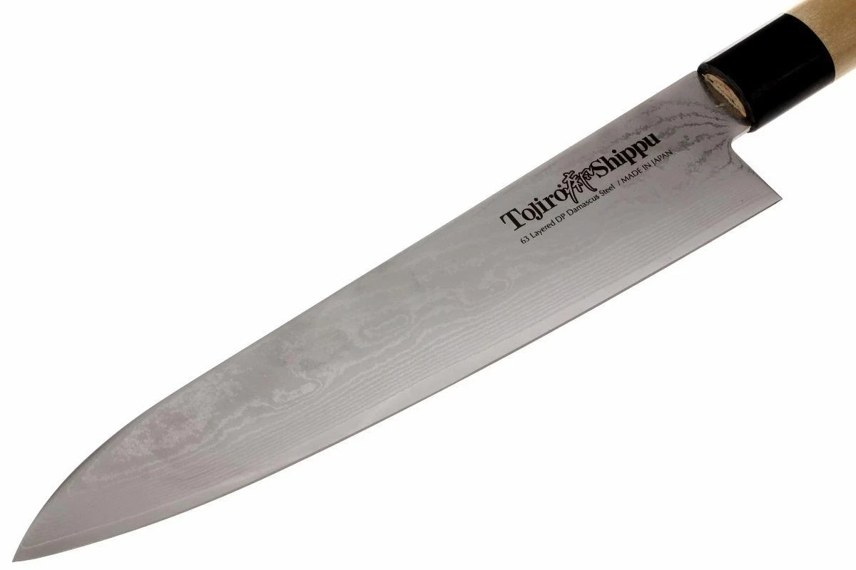 Tojiro Shippu De 63 Capas Damasco, Cuchillo De Chef 24 Cm 2 Tojiro Shippu De 63 Capas Damasco, Cuchillo De Chef 24 Cm - Image 2