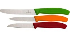Victorinox SwissClassic Cuchillo De Verduras, Set De 3, 6.7116.32