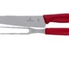 Victorinox SwissClassic 6.7131.2G, 2-piezas Juego De Trinchar, Rojo