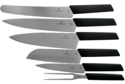 Victorinox Swiss Modern Juego De Cuchillos De 6-piezas Negro, 6.7186.63 -Chef Tienda VT6 7186 63 04 victorinox