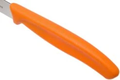 Victorinox SwissClassic Dentado/liso Cuchillo De Verduras Naranja 10 Cm, Set De 2 VT6-7796-L9B -Chef Tienda VT6 7796 L9B 04 victorinox swissclassic