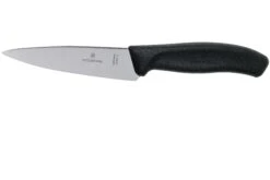 Victorinox SwissClassic 6.8003.12G Cuchillo Pelador 12 Cm, Negro