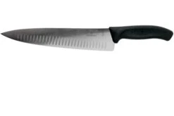 Victorinox SwissClassic 6.8023.25G Cuchillo Para Trinchar Con Hoyuelos 25 Cm, Negro