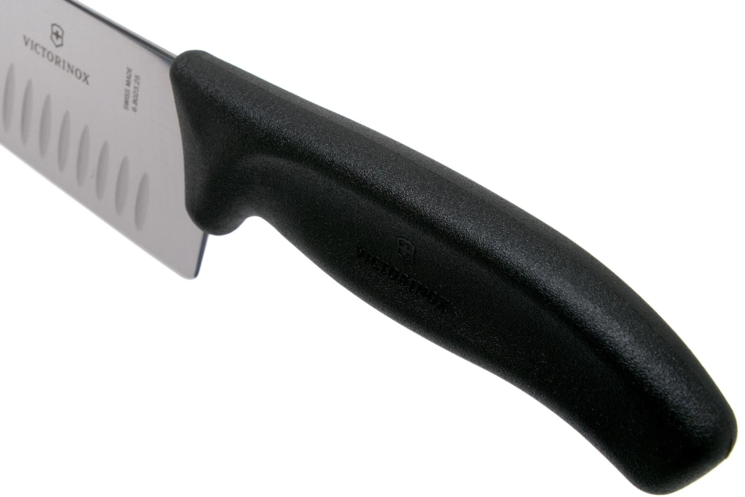 Victorinox SwissClassic 6.8023.25G Cuchillo Para Trinchar Con Hoyuelos 25 Cm, Negro 5 Victorinox SwissClassic 6.8023.25G Cuchillo Para Trinchar Con Hoyuelos 25 Cm, Negro - Image 5