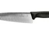 Victorinox SwissClassic 6.8083.20G Cuchillo De Chef Con Hoyuelos 20 Cm, Negro