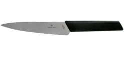 Victorinox Swiss Modern Cuchillo Puntilla 15 Cm, Negro