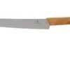 Victorinox Swiss Modern Cuchillo De Pan 22 Cm, Madera De Nogal