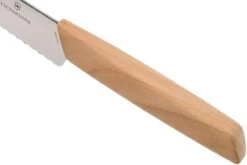 Victorinox Swiss Modern Cuchillo De Pan 22 Cm, Madera De Nogal -Chef Tienda VT6 9070 22WG 07 victorinox vt6 9070 22wg 07