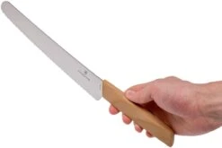 Victorinox Swiss Modern Cuchillo De Pan 22 Cm, Madera De Nogal -Chef Tienda VT6 9070 22WG 08 victorinox vt6 9070 22wg 08