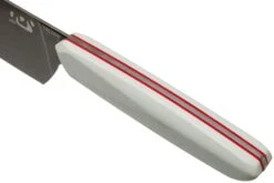 Xin Cutlery XinCore XC125 White G10, Red Liners, Black TiN Coating, Cuchillo De Chef 21.5 Cm 10 Xin Cutlery XinCore XC125 White G10, Red Liners, Black TiN Coating, Cuchillo De Chef 21.5 Cm -Chef Tienda XC125 05 xin cutlery
