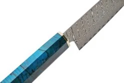 Xin Cutlery XinCraft XC132 Cuchillo De Chef Azul Arce Spalted Tailpin 20 Cm -Chef Tienda XC132 05 xin