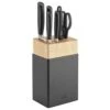 Zwilling All Star 1022596, Juego De 7 Cuchillos Con Bloque, Negro